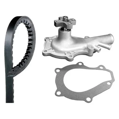 For Dodge D300 Pickup 68-74 Professional Engine Coolant Water Pump & V-Belt Kit — 第 1/2 张图片