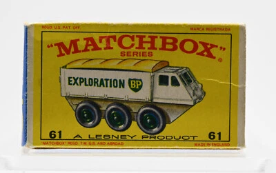 Camión de exploración Matchbox 61 Alvis Stewart BP SOLO EN CAJA Foto 1 de 4