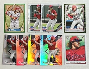 ALEC BOHM Lot of 9 RCs! 2020 Bowman Camo, 2021 GQ Green, Art Of The Game Insert! - Picture 1 of 4