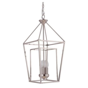 Craftmade Hudson 4 Light Foyer 12x26", Polished Nickel - 45834-PLN - Picture 1 of 1