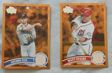 2011 Topps Cognac Diamond Anniversary  Baseball Card Pick one