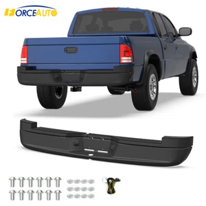 1X Black Steel Rear Step Bumper For Raider 05-10 Dodge Dakota 2011 Ram Dakota - Picture 1 of 7