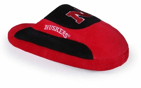 Nebraska Cornhuskers Comfy Feet Low Pro Indoor House Slippers Cover