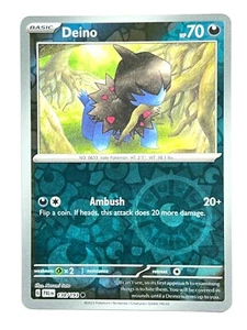 Deino 138/193 Reverse Holo Common Paldea Evolved Pokemon Near Mint NM - Picture 1 of 8