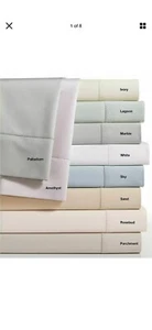 Hotel Collection 680tc 100% Supima Cotton King XD Fitted Sheet-ivory, Read - Picture 1 of 1