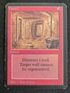 Tunnel - Alpha - LP - MTG - Magic The Gathering - Red - Instant - Picture 1 of 4