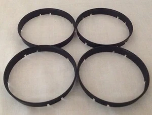 BMW HUB CENTRIC Hub Rings Adapt E39 74mm rims to E36 E46 72.56mm Bore Size - Picture 1 of 1
