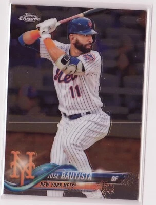 2018 Topps Chrome Update - Jose Bautista #HMT51 - Image 1 of 2