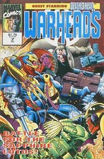 WARHEADS   # 7  -  COMIC  - 1992  - 9.4