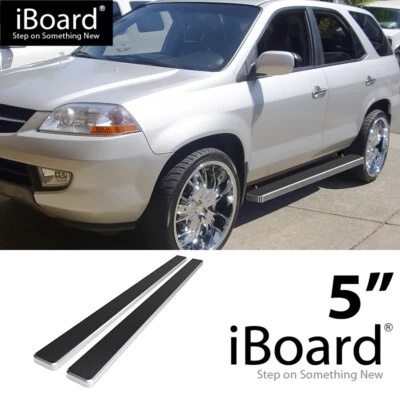 APS Polished Stainless Steel Side Steps Fit Acura MDX Honda Pilot 03-08 - Imagem 1 de 4
