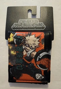 My Hero Academia Bakugo Double Sided Graphic Print Bi-Fold Wallet Anime - Picture 1 of 3