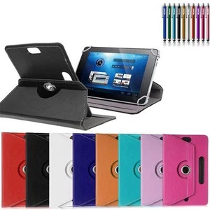 Universal PU Leather Stand Box Case Cover For Android Asus Tablet 10" 10.1" inch - Picture 1 of 14