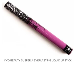 Lápiz labial líquido eterno KVD Kat Von D SUSPERIA - .22 fl oz nuevo en caja - Imagen 1 de 5