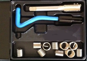 "Kit de reparación de hilos de inserto de alambre bobina en V para helicoil compatible con 5/8 x 18 UNF 5/8" - Imagen 1 de 1