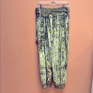 Pantalones de terciopelo Anthropologie Gloria talla grande 32”-36” cintura elástica - Imagen 1 de 7