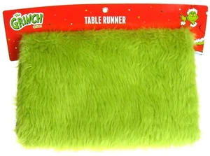 Ruz der Grinch Kunstfell Tischläufer 72" x 13" Neu - Bild 1 von 2