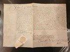 EXCEPTIONNEL DOCUMENT SIGNE PAR MAZARIN ABBAYE DE SAINT VICTOR MARSEILLE 1656