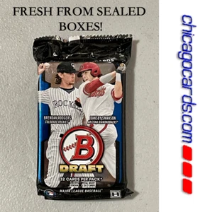 Bowman Draft Hobby Jumbo Pack Look4 2015 Kyle Tucker Riley Mountcastle automático - Imagen 1 de 16