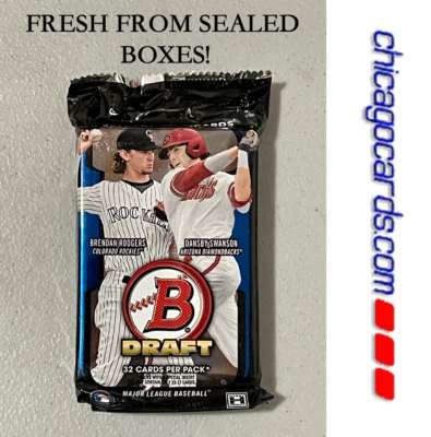 2015 Bowman Draft HOBBY Jumbo Pack Look4 Kyle Tucker Riley Mountcastle AUTO - Image 1 of 4