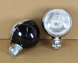 2 Scheinwerfer - Ø24mm Rohr für Lanz Bulldog 9506 8506 3606 2806 1706 Traktor CH - Zdjęcie 1 z 2