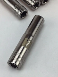 CRAFTSMAN 7 mm tief 6 Punkt 1/4 Zoll Antrieb Buchse G2D 34621 Made in USA - Bild 1 von 2