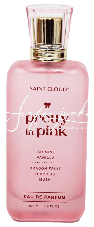 Saint Cloud Pretty In Pink Eau De Parfum Spray 3.4oz Perfume Jazmín Vainilla Nuevo Foto 1 de 1