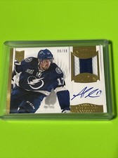 2013-14 Dominion Rookie Autograph Patch #AP-AK Alex Killorn 96/99 Lightning