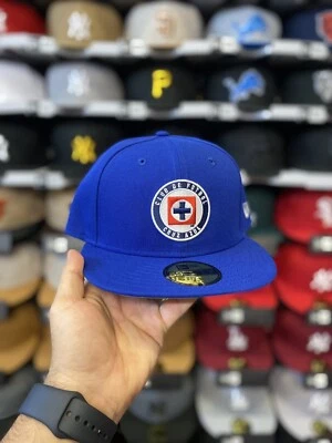Sombrero ajustado New Era Cruz Azul 59fifty azul (talla 7 1/4) Foto 1 de 4