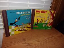 2 - Bugs Bunny Looney Tunes 78rpm Record Set Warner Bros. Daffy Duck Porky Pig