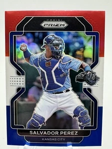 2022 Panini Prizm Red White & Blue Salvador Perez Kansas City Royals #253 - Picture 1 of 2