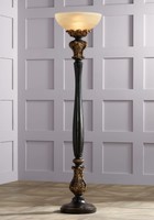 possini euro design urban coffee torchiere floor lamp