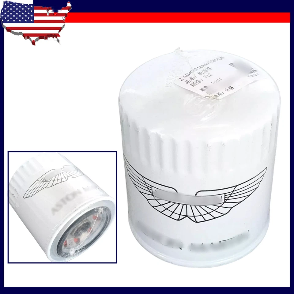 Oil Filter For Aston Martin DB9 V8 DBS V12 Vanquish Rapide Virage AG43-6714-AA Foto 1 de 4