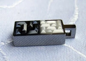 ANHÄNGER TUNGSTEN WOLFRAM CARBIDE/KERAMIK KRATZFEST HOCHGLANZ HÄRTER ALS TITAN - Bild 1 von 2