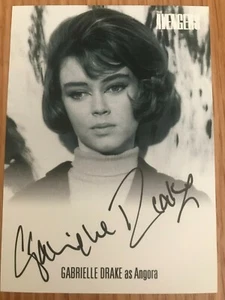 COLECCIÓN COMPLETA VENGADORES SERIE 2: TARJETA AUTÓGRAFA: GABRIELLE DRAKE AVGD2 - Imagen 1 de 1