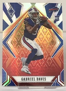 2020 Panini Phoenix Gabriel Davis RC Fire Burst Card #141 - Bills - Picture 1 of 2