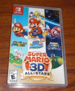 TOTALMENTE NUEVO Sistema de Consola Super Mario 3D All-Stars Nintendo Switch SELLADO DE FÁBRICA - Imagen 1 de 4