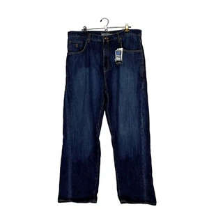 NWT Rocawear Men's 40x33 Denim Jeans Classic Fit Baggy Fit Hip Hop 90's - Picture 1 of 12