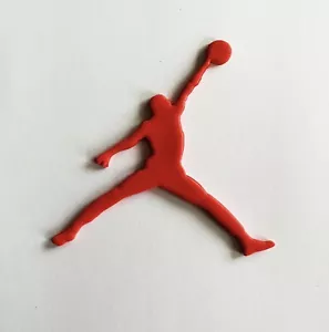 Edible Fondant Jordan Logo Cake Topper Fondant Sugar Paste Decorations - Picture 1 of 5