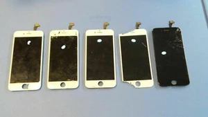 Lot de 10 verres fissurés écran tactile LCD d'origine Apple iPhone 6s plus bon état OEM - Photo 1 sur 1