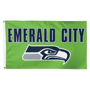 For Seattle Seahawks Football fans 3x5 ft Slogan Flag - NFL Gift Banner - Picture 1 of 1