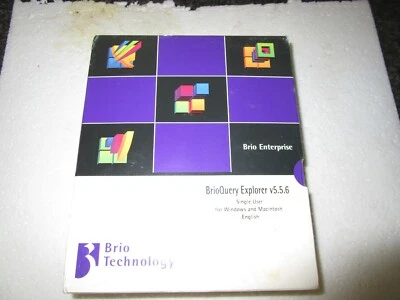 Brio Technology BrioQuery Explorer v5.5.6 for Windows and Mac Single User Sealed - Image 1 of 4