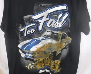 T-shirt manica corta a scatto 2XL uomo grotta NUOVA - Foto 1 di 1