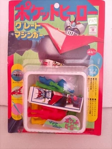 Grande Mazinga set di mini figure,No Goldrake ,Japan 1970 nuovo raro - Foto 1 di 2
