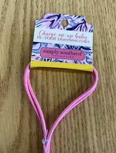 Simply Southern 10FT Charging Cable. For iPhones, Neon Pink New Never Used. - Picture 1 of 4