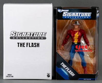 Mattel Signature Collection The Flash 2011 com caixa branca novo - Imagem 1 de 4