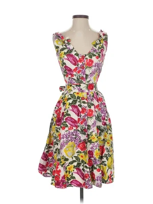 Vestido de cóctel rosa Baraschi para mujer 2 Foto 1 de 4