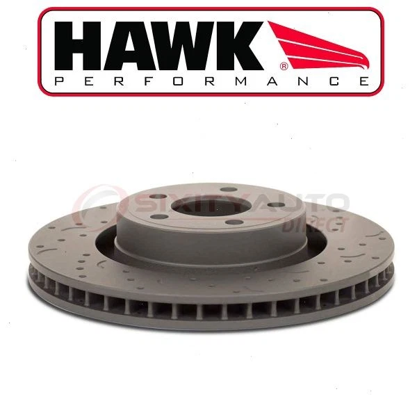 Hawk Front Disc Brake Rotor for 1996-1999 Nissan Pathfinder - Braking Tire yl Foto 1 de 4