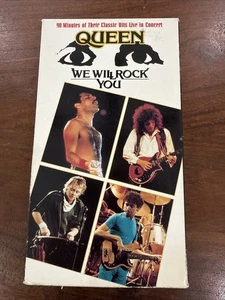 Queen - We Will Rock You (VHS, 1992) Live Konzert - Bild 1 von 10