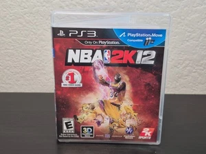 PS3 NBA 2K12 Spiel komplett CIB neuwertig Disc + Einsatz 2K Sport Basketball - Bild 1 von 3