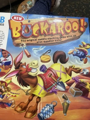 Hasbro BUCKAROO! Game 3 Difficulty Levels Complete Good Condition - Image 1 of 3
